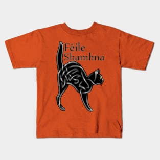 Halloween Kitty Kids T-Shirt